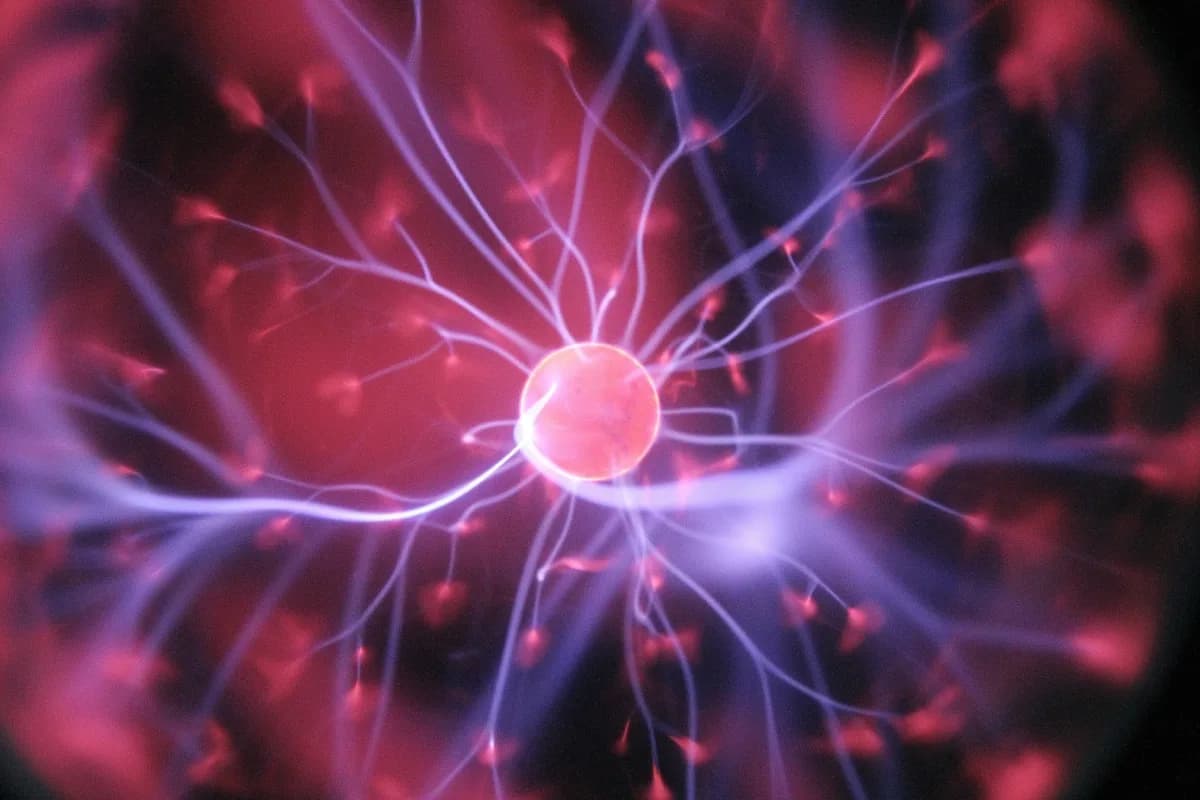 Illustration symbolique des neurones et du fonctionnement cérébral